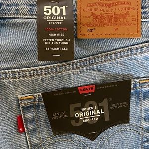 Levi’s Premium Jeans 501 Cropped
